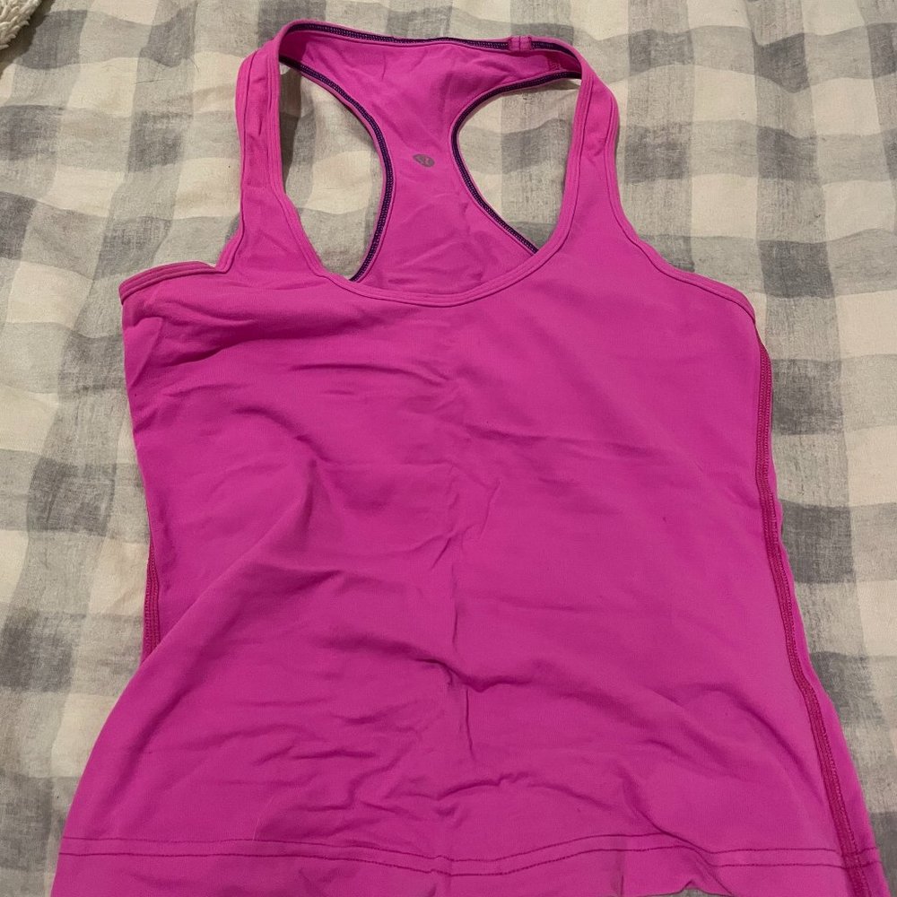 lululemon swiftly razor back tank
